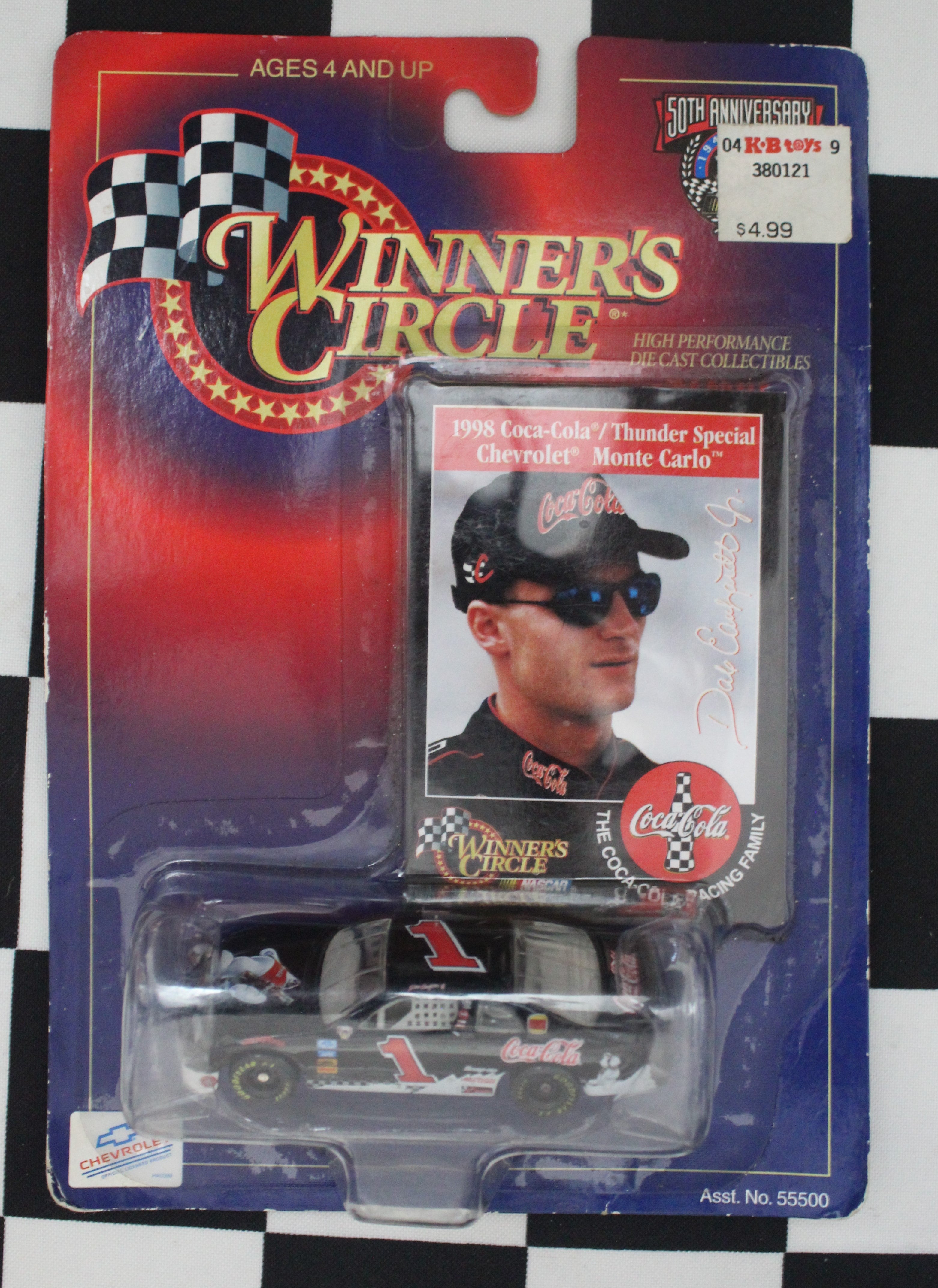 Dale Earnhardt Jr #1 Winner's Circle Coca-Cola NASCAR