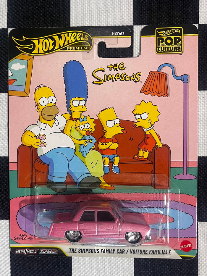 The Simpsons Family Car – Hot Wheels Premium Pop Culture