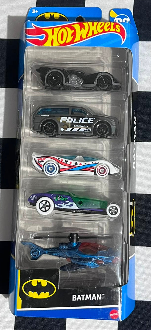 HOT WHEELS Set 5 autos Batman