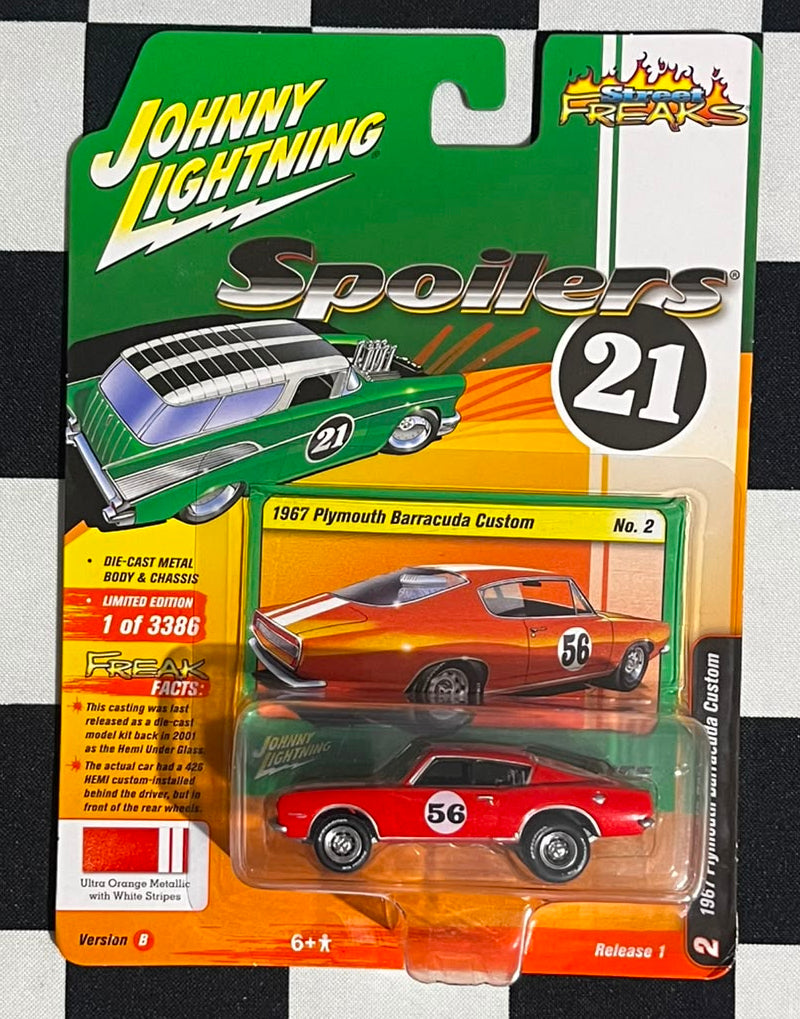 Plymouth Barracuda 1967 – Johnny Lightning