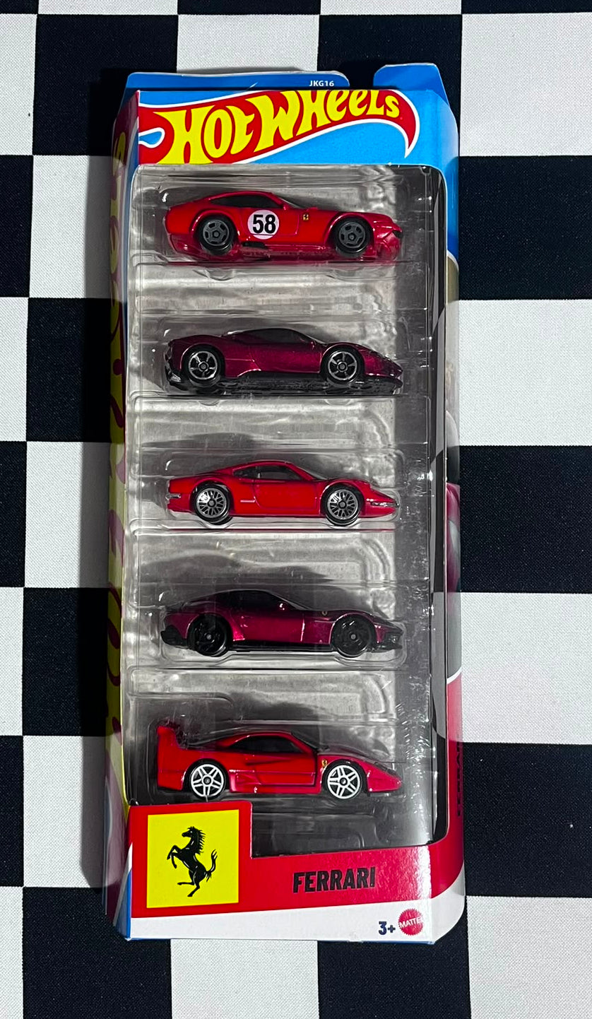 Pack 5  Ferrari
